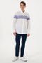 Men's Light Blue Long Sleeve Shirt 50300216 -Vr003 - 4