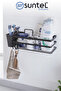 2-Eye Adhesive Bathroom Organizer - Shampoo Holder