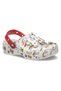 Saboti toddler peanuts classic clog - white/multi - 2