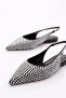 Women's Ballerina Black Silver Stone 41521085 - 4