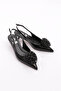 Women's Heeled Shoes Black Patent Leather 6431535 - 2