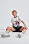 Teddy Bear Printed 100% Cotton Men's Oversize Kids T-Shirt - 2