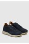 Lacivert Deri Erkek Sneaker - 2