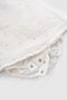 Organic Cotton Muslin Ecru Baby Bodysuit Dress - 4