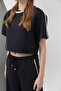 32182 Women's Stripe Short Sleeve Suit - 3
