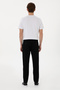 Men's Slim Fit Black Canvas Trousers 50300123-Vr046 - 4