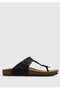 Black Men's Slippers