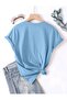 Moon Star Daisy Printed Unisex Summer Cotton Short Sleeve Tshirt - 2