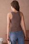 Ribbed Basic Undershirt with Karyoka Stitching on the Back - 6