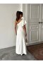 Women's One-Sleeve Dress - 6