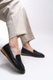 Aviraele Women's Loafer 0012200   Black Skin - 4