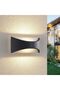 Ip aplik wall sconce decorative outdoor open area lamp lighting light waterproof garden led modern cold white a-ipd-5163