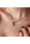 Harmony Tekstaş Women's 2-Piece Jewelry Set Earrings Necklace Set Copper Hand Made Crystal Stone Does Not Turn Black - 3