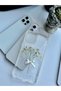 iPhone 12 and 12 Pro Compatible 3D Bouquet Glitter Flower Toy Design Flexible Silicone Case - 7