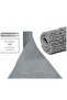 100X350Cm Gray Curly Mat-Massage Mat Non-Slip Mat Lidia 14mm