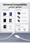 USB-C to Lightning Charging Cable, 1 Meter, 2.4A, 20W PD, Compatible for iPhone, White - 4
