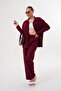 Women's Long Sleeve Shirt Short Leg Bottom-Top Suit