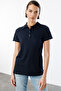 Women's Basic Polo Neck T-Shirt Women-Poloyaka