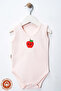 Unisex 100% Organic Cotton Cute Fruit Printed 3-6-9-12 Months 6-Piece Sleeveless Baby Bodysuit - 6
