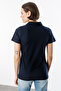 Women's Basic Polo Neck T-Shirt Women-Poloyaka - 7