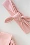 Baby Girl Little Love Triangle Collar Bandana Balloon Sleeve Holiday Romper Newborn Jumpsuit Set-powder - 5