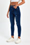 Helsinki High Waist Slim Leg Skinny Power Lycra Jeans - 5