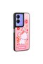 Vivo Y17S Case Vrdr Amas Silicone Cover with Shining Embossed Iconic Figure - Purple - 4