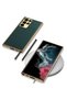 Galaxy S23 Ultra Compatible Leather-Look Edges Electroplated Vrdr Fission Case-Pe - 2