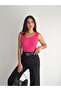 Halter Collar Flexible Trophy Camisole Fabric Tank Top - 3