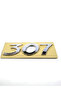 Peugeot 307 Luggage Lettering (105mm-30mm)