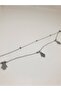 1. Class Quality 316L Steel Anklet, Double Chain with Fatma's Hand Figure Model No 3 - 2