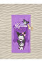 Kuromi Patterned Digital Printed Teenage Girl Beach Bath Towel