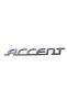 حروف صندوق السيارة Hyundai Accent مع شريط مزدوج الجوانب 2006 - 2010