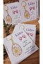 Daisy Card Keychain 10 Pcs Birthday Newborn Gifts - 5