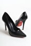 IVY; Women's, Black Patent Leather, Red Sole, 11 cm Thin Heeled Stiletto - 4