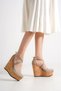 Fallon; Skin Suede Suede, 12 Cm Wedge Heeled Shoes - 2