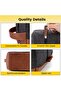 Vorspack Toiletry Bag Hanging Dopp Kit for Men Water Resistant Canvas Large Capacity - Dark Grey - 3