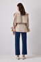 Brief Trench Coat with Belt - 5