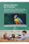 72 Inch 16:9 Portable 4K Projector Screen with Tripod Stand - White Fiberglass Projector Screen - 2