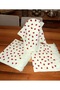 Set of 3 Kitchen Towels 40X60 Cm., Printed Towels with Pictures, Patterned Cream Kitchen Towels Drying Cloth - 8