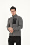 Camp255 Outdoor Tactical Water Repellent Men's Gray Zippered Tactical Sweatshirt
