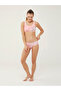 USPA Women's Bustier Slip Set 40 Pink