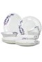 26 Pcs Opal ware Dinner Set Dishwasher & Microwave safe BPA Free Durable and Stylish