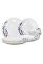 12 Pcs Opal ware Dinner Set Dishwasher & Microwave safe BPA Free Durable and Stylish