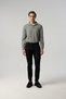 Italian Cut Black Fabric Trousers 173-58 - 2