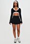 Pleated Shorts Skirt Jt6048 - 3