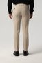 Italian Cut Milk Coffee Striped Fabric Pants 1000-03 - 5