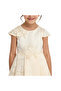 Chic Pink Satin & Lace Party Dress With Mesh & Decoration - 4