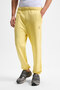 Yoane Men's Tie Elastic Waist and Leg Yellow Sweatpants - 2