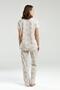 Shirt Collar Women's Pajama Set - 5